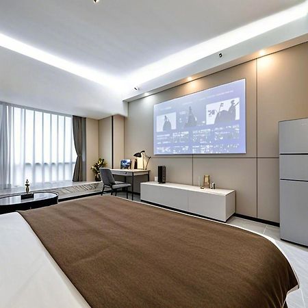 Yu Manju High-Floor Huge-Screen Audiovisual Hotel-Guangzhou Tower Zhujiang New Town Sports West Road Branch Exterior photo