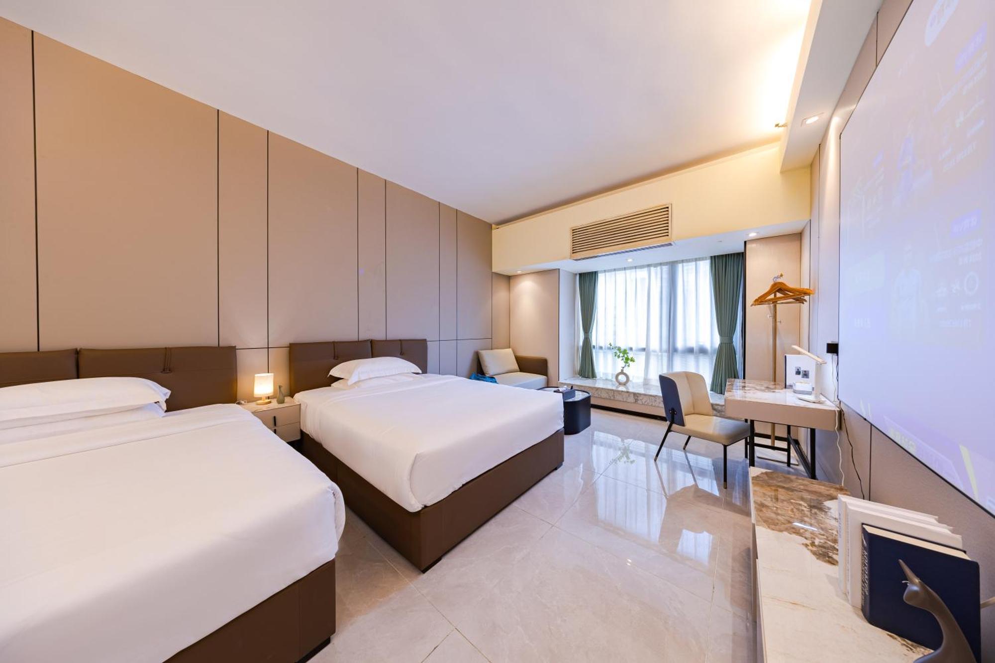 Yu Manju High-Floor Huge-Screen Audiovisual Hotel-Guangzhou Tower Zhujiang New Town Sports West Road Branch Exterior photo