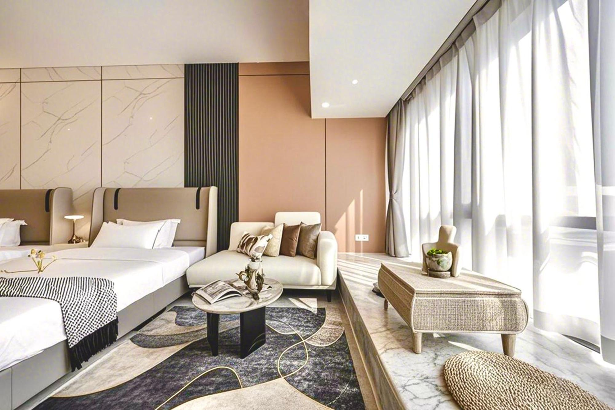 Yu Manju High-Floor Huge-Screen Audiovisual Hotel-Guangzhou Tower Zhujiang New Town Sports West Road Branch Exterior photo
