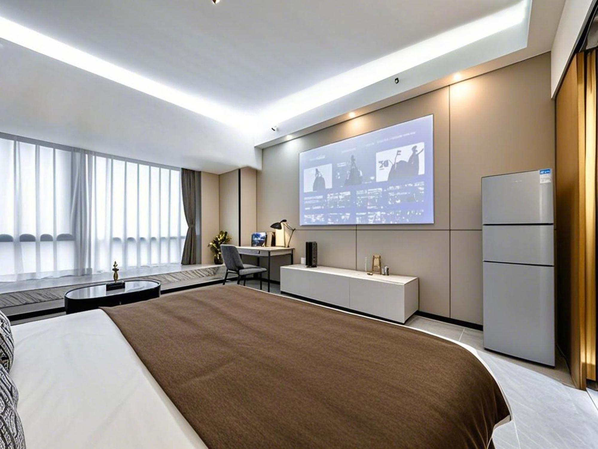 Yu Manju High-Floor Huge-Screen Audiovisual Hotel-Guangzhou Tower Zhujiang New Town Sports West Road Branch Exterior photo